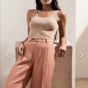 Wide Leg Pant - Banana Republic size S/Petit length